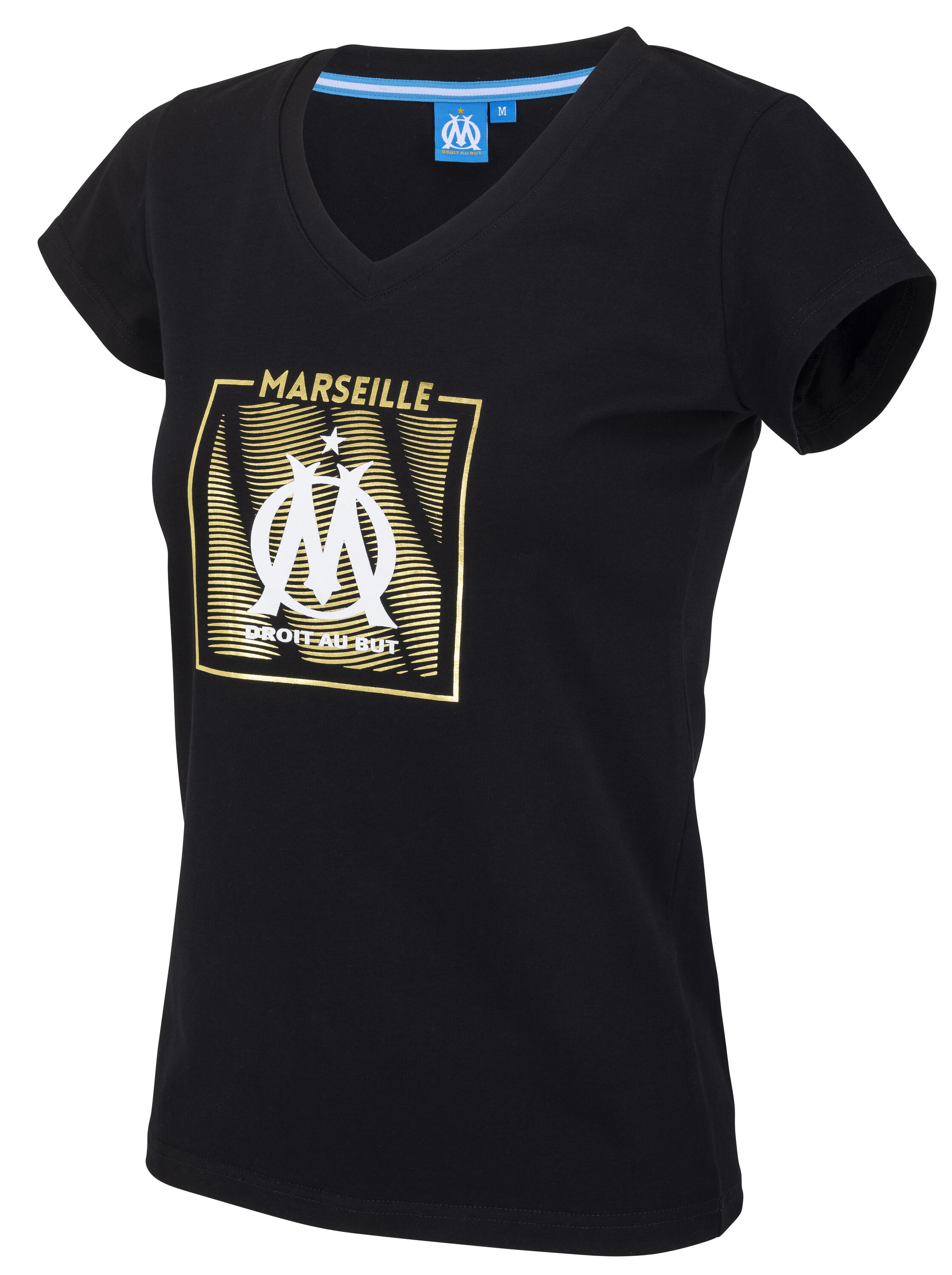 T-shirt OM femme - Collection officielle OLYMPIQUE DE MARSEILLE 1/2