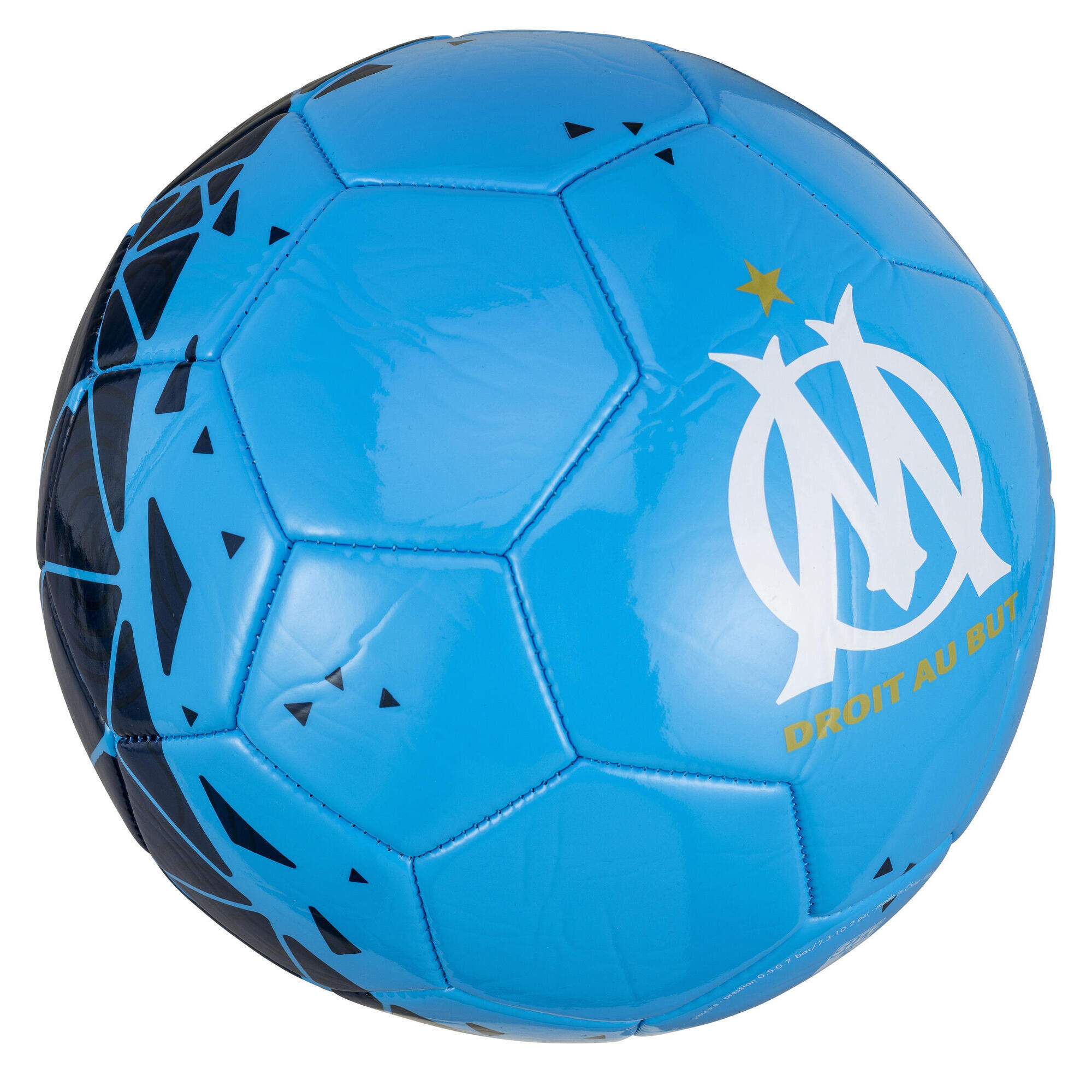 Olympique De Marseille - Ballon De Football Om - Collection Officielle Olympique De Marseille - Taille 5 - Ballon De Foot - Bleu - Decathlon