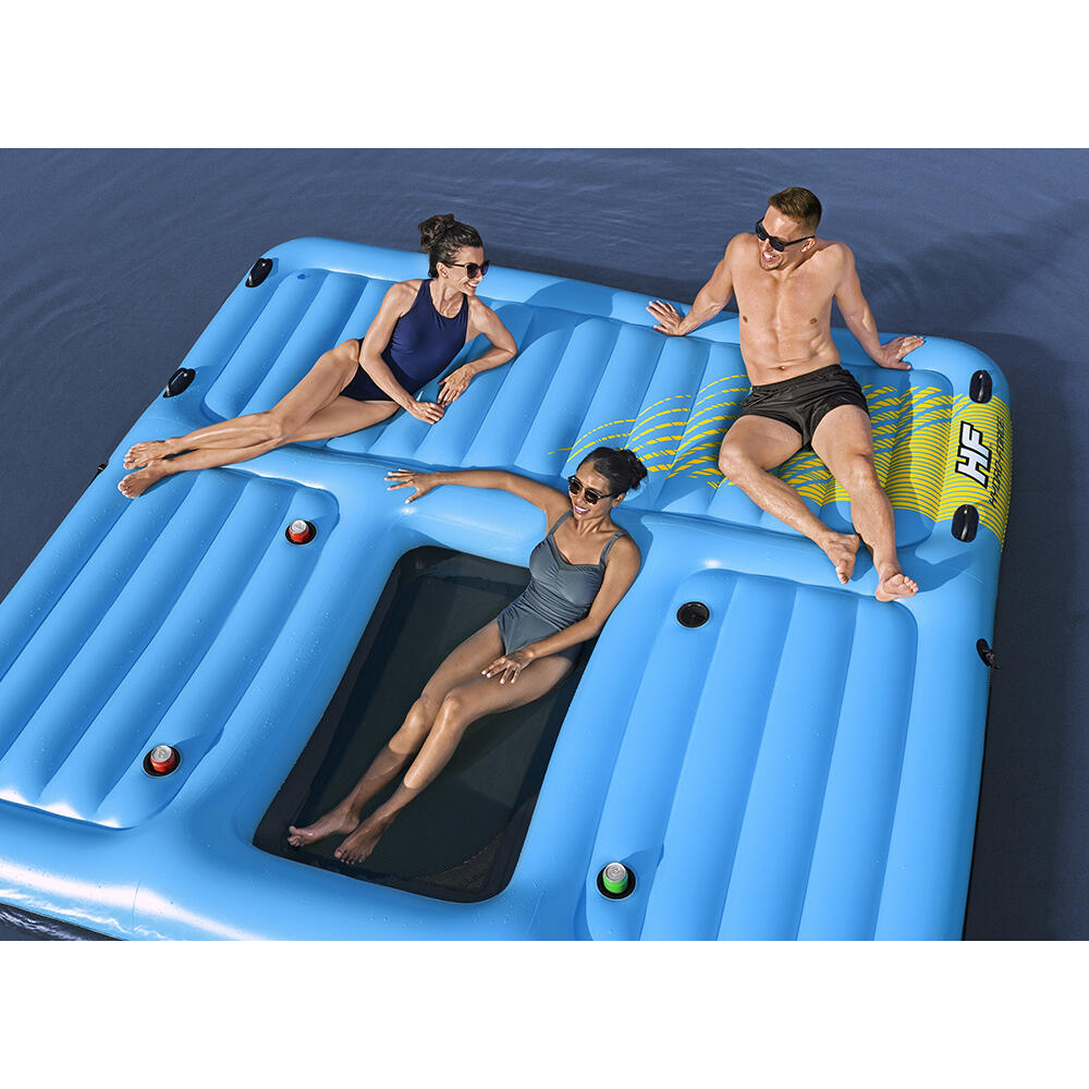 Bestway Badeinsel Summer Slide mit Wasse rrutsche 365 x 295 cm 5/7