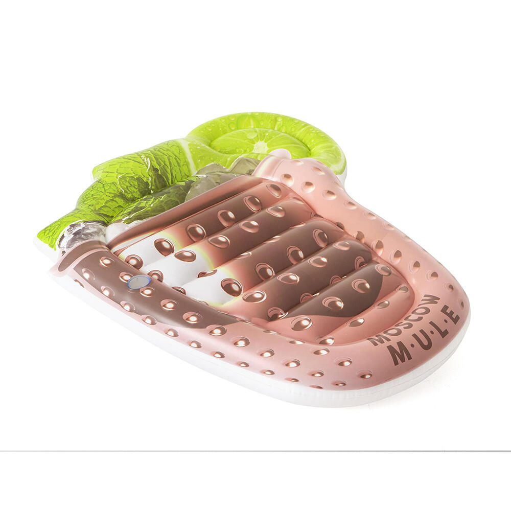 Bestway Moscow Mule Inflatable Mattress 1.73 x 1.60 m Pink with Cup Holder 2/5
