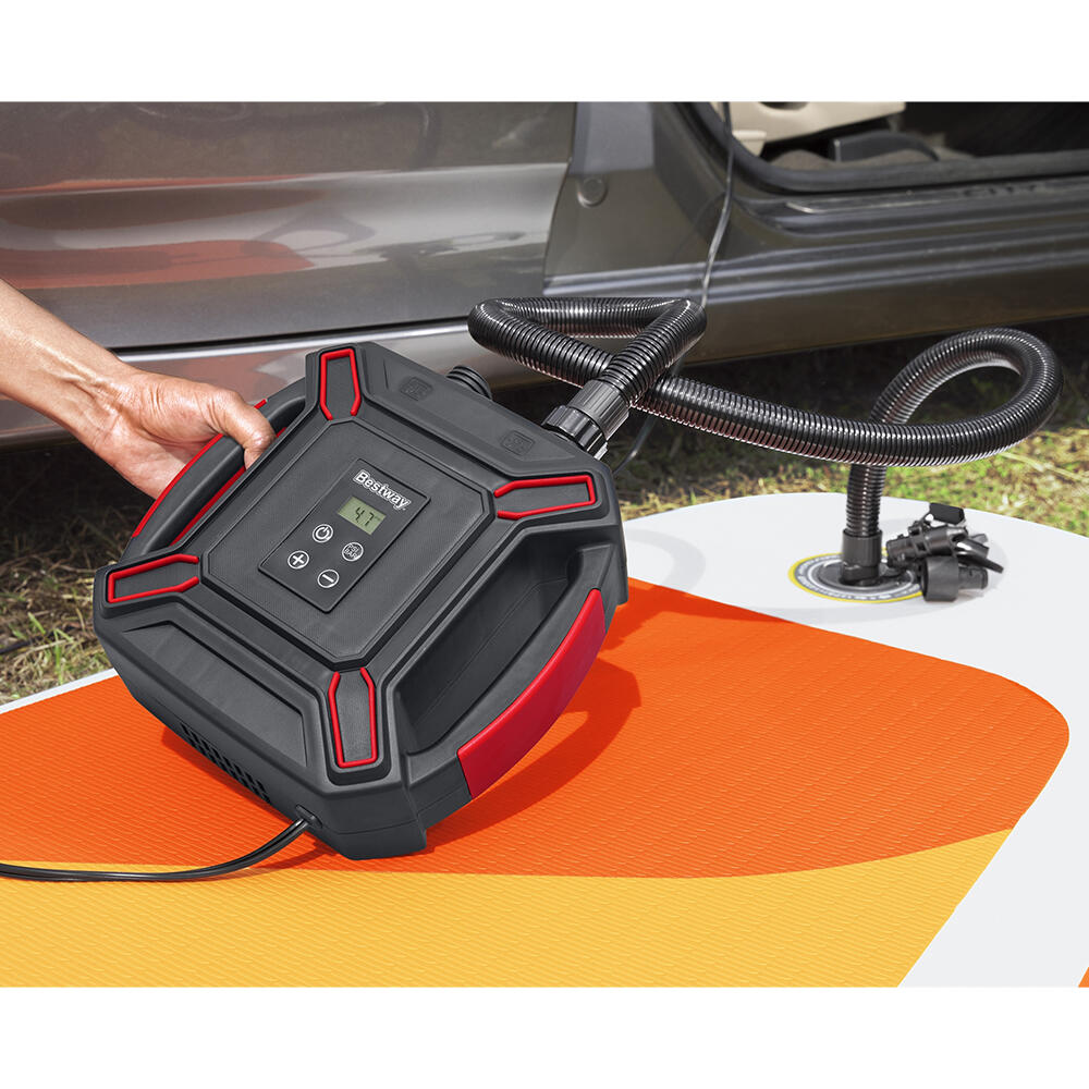 Pompa ad aria compressa per SUP Bestway PowerGrip Sport (corrente continua) 2/7