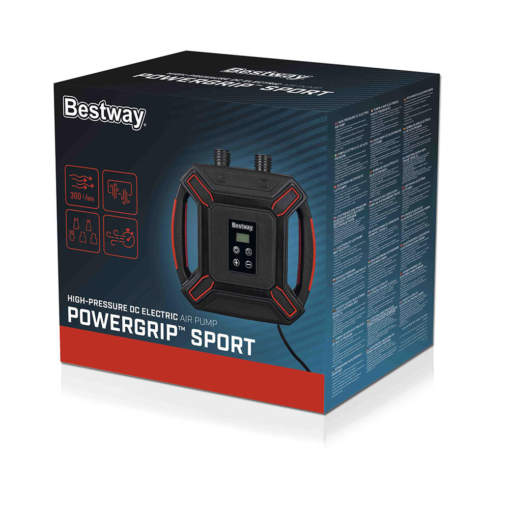 Pompa ad aria compressa per SUP Bestway PowerGrip Sport (corrente continua) 4/7