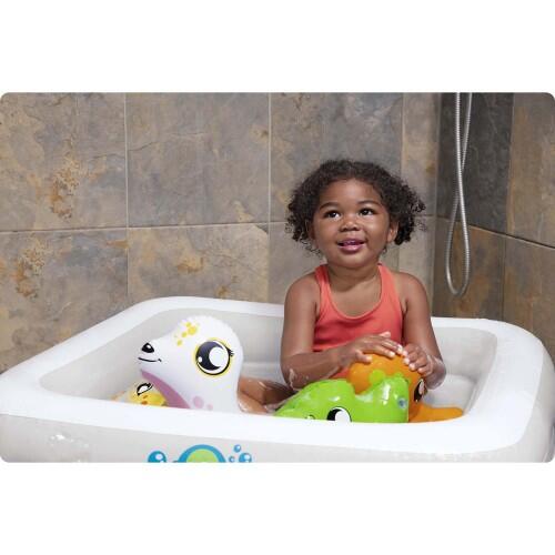 Piscine gonflable carrée bébé Bestway Baignoire FLUO 6/6