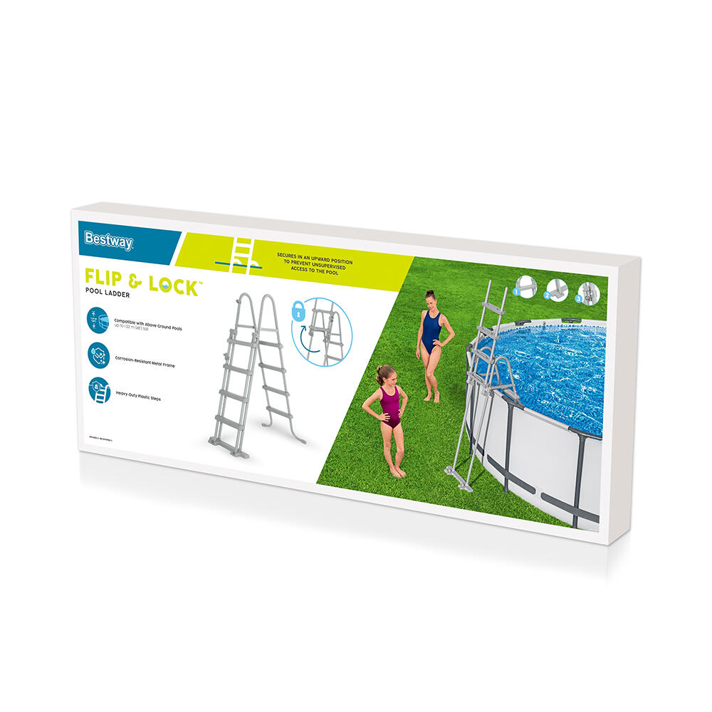 Scaletta per piscina Flip & Lock Bestway - 1,22 m 4/7