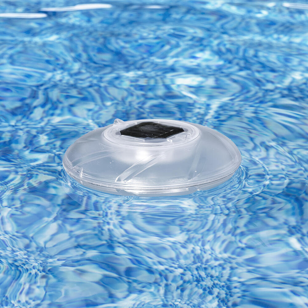 Luz Solar Flotante para Piscina Bestway Ø 18 cm 4/7