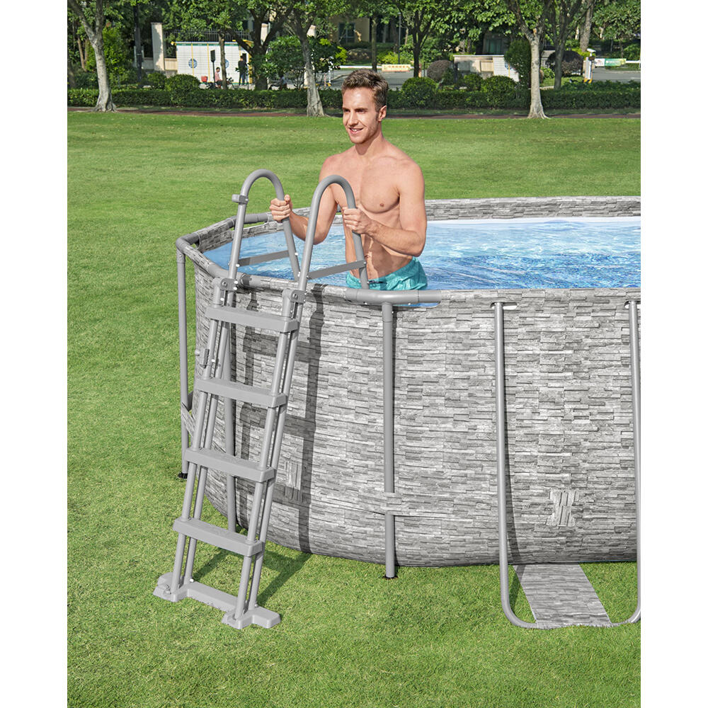 Scaletta per piscina Flip & Lock Bestway - 1,22 m 2/7