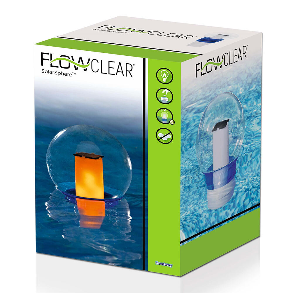 Dosatore per cloro Bestway con LED Solar Sphere 3/7