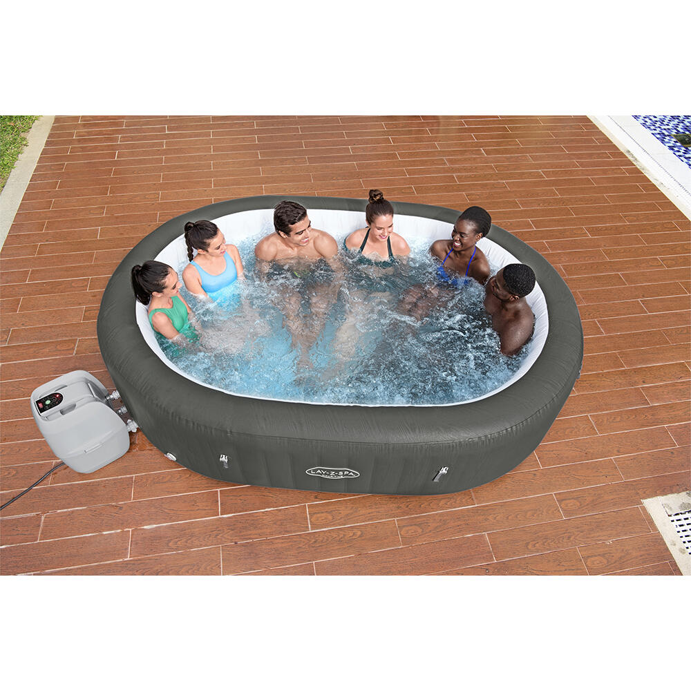 Lay-Z-Spa Spa gonflable Mauritius Smart  AirJet 5 à 7 personnes 7/7