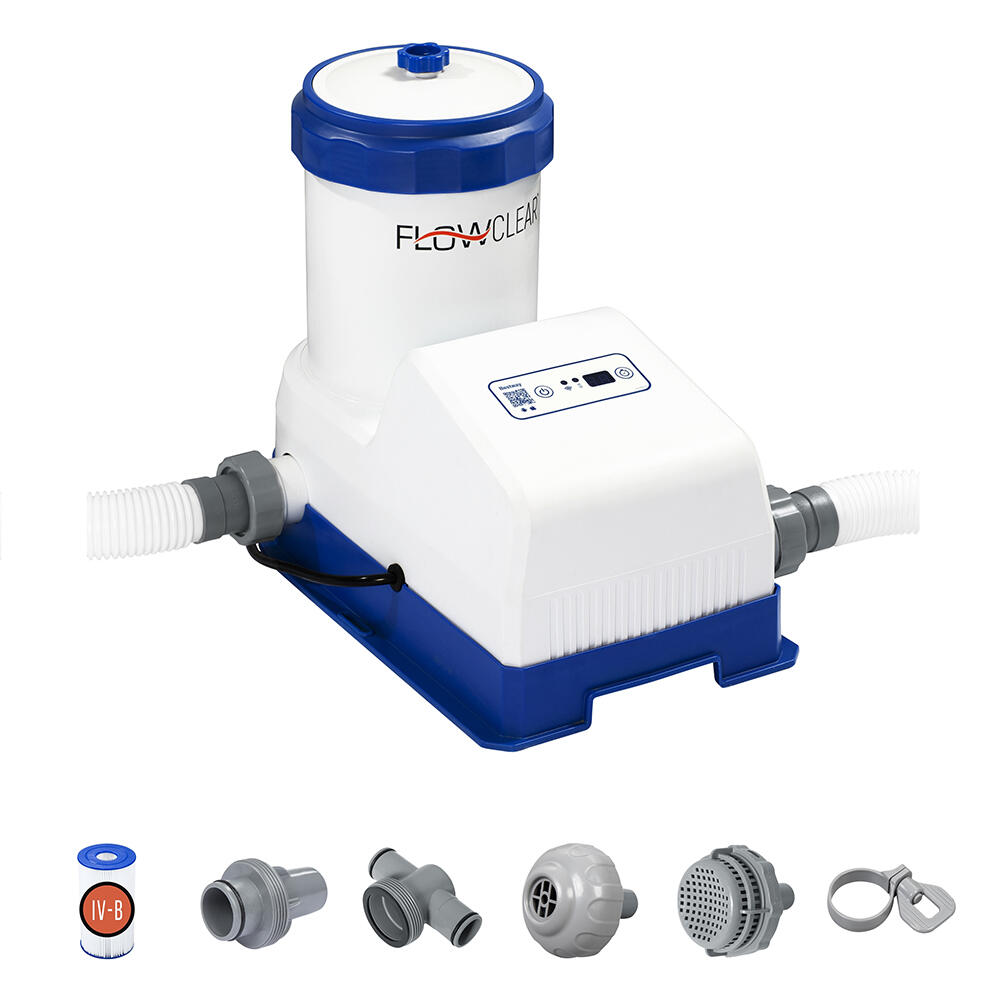 Pompa di filtraggio Bestway Smart Touch 7.570 L con Wi-Fi e app 3/7