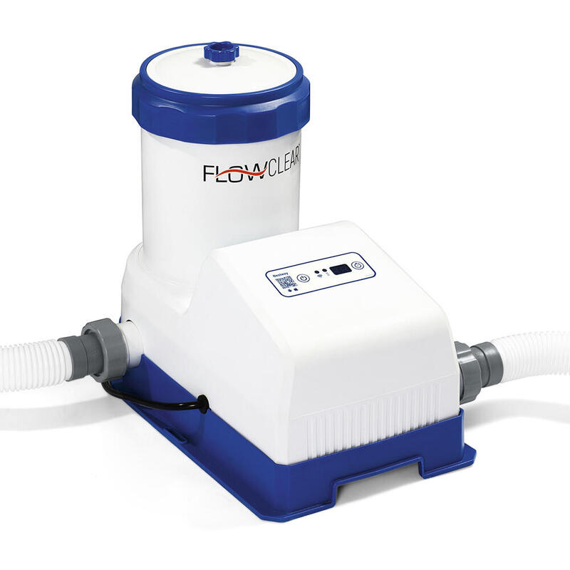 Bestway Pompe de filtration à cartouche pour piscine hors sol contrôlée par appl