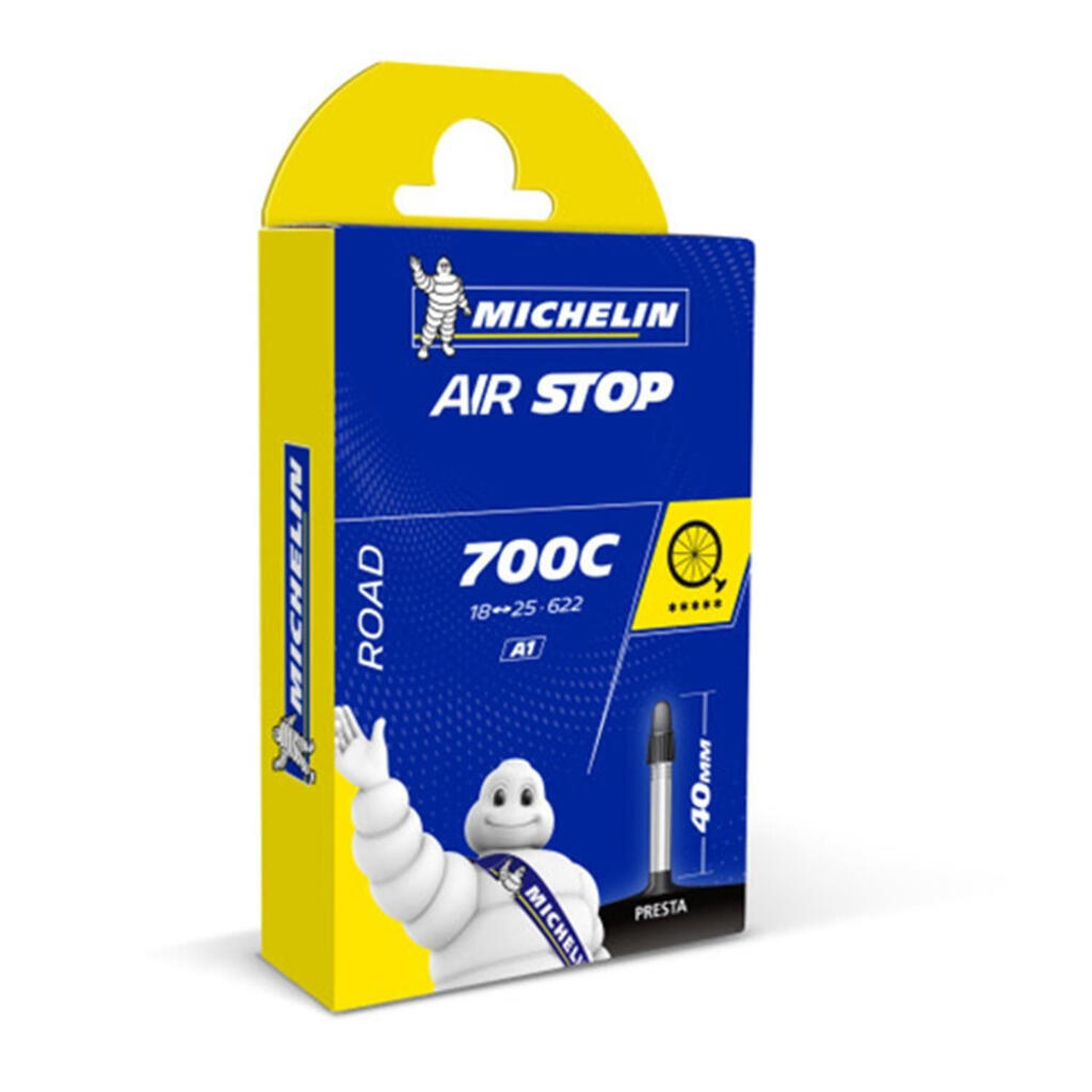 Michelin A1 AirStop Butyl Road Bike Tube 700x18c - 700x23c