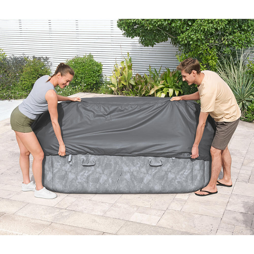 LAY-Z-SPA EnergySense Thermo-Komplettab deckung 230 x 230 x 71 cm, eckig 5/7