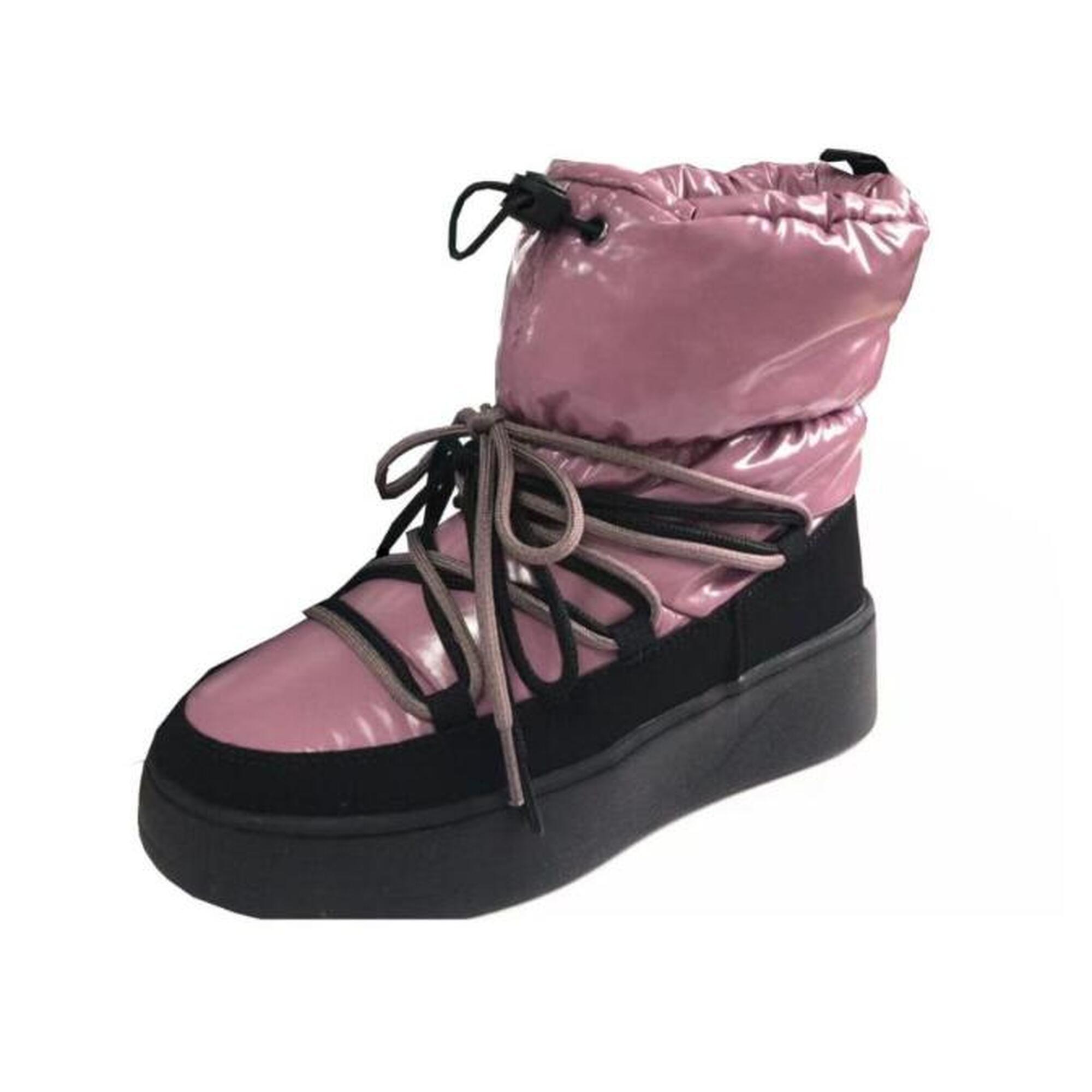 Lhotse - Chaussure Après-ski Yoko - Femme - 36 - Chaussures À Crampons - Rose - 36 - Decathlon