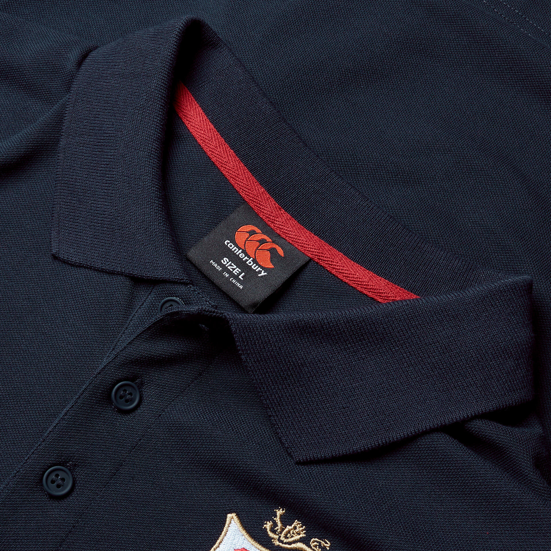 CCC British & Irish Lions 2025 Mens Pique Rugby Polo 4/5