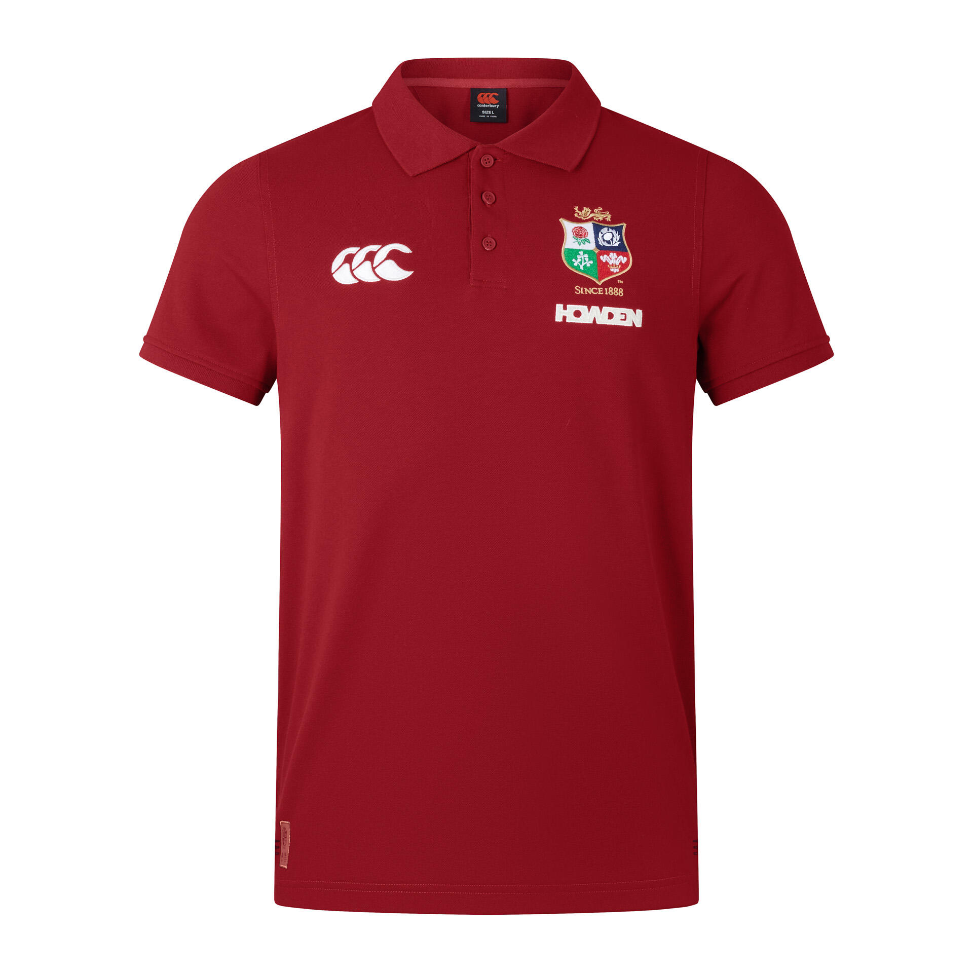 CANTERBURY CCC British & Irish Lions 2025 Mens Pique Rugby Polo