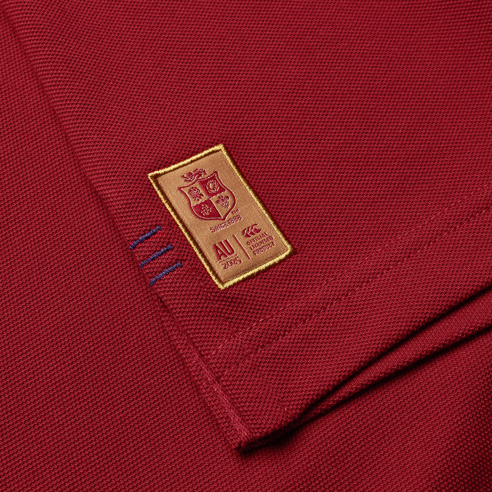 CCC British & Irish Lions 2025 Mens Pique Rugby Polo 5/6