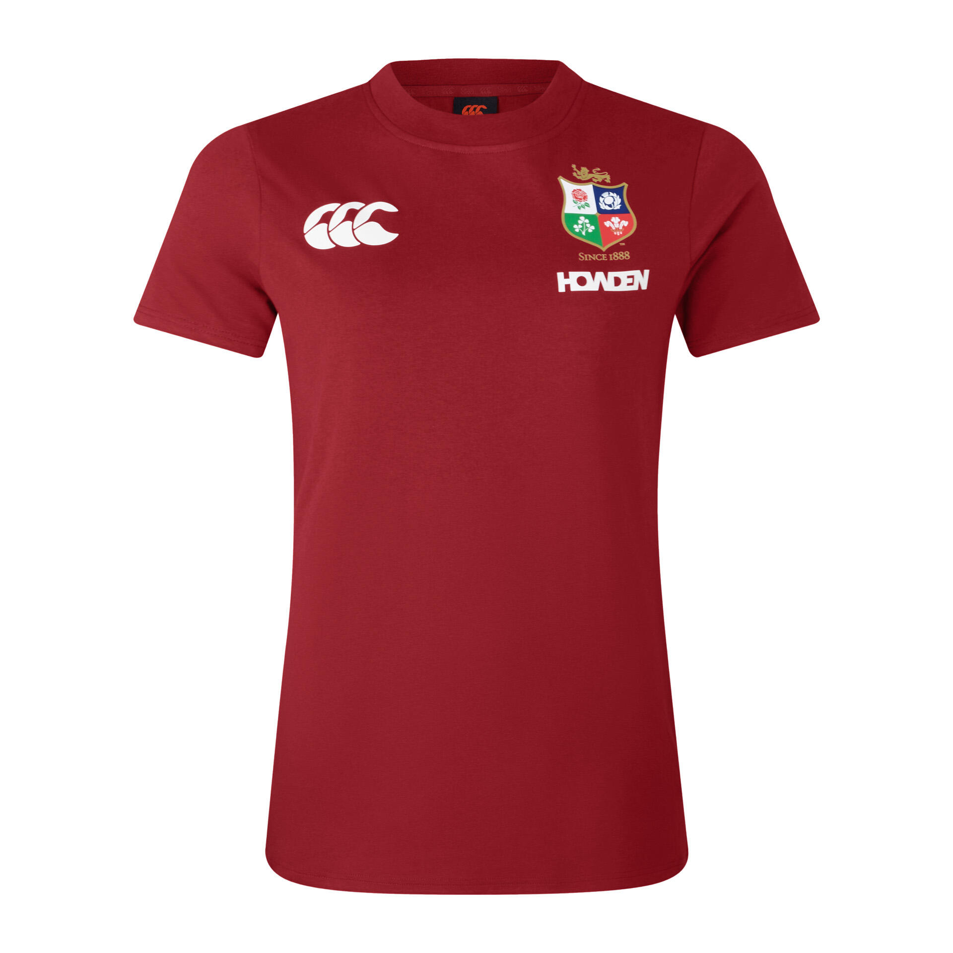 CANTERBURY British & Irish Lions 2025 Womens Cotton Rugby T-Shirt