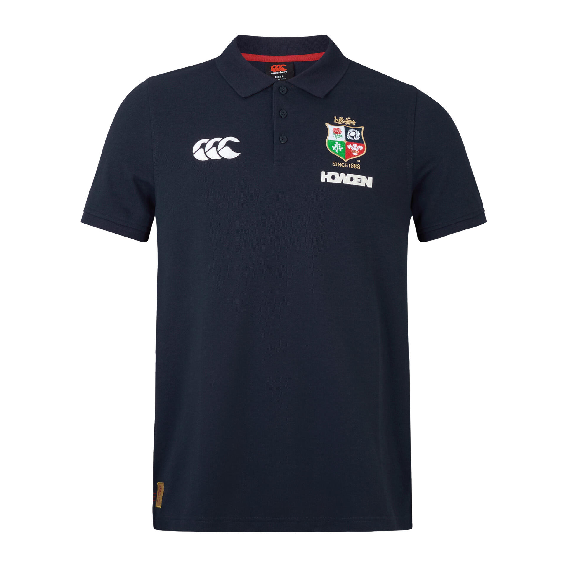 CANTERBURY CCC British & Irish Lions 2025 Mens Pique Rugby Polo