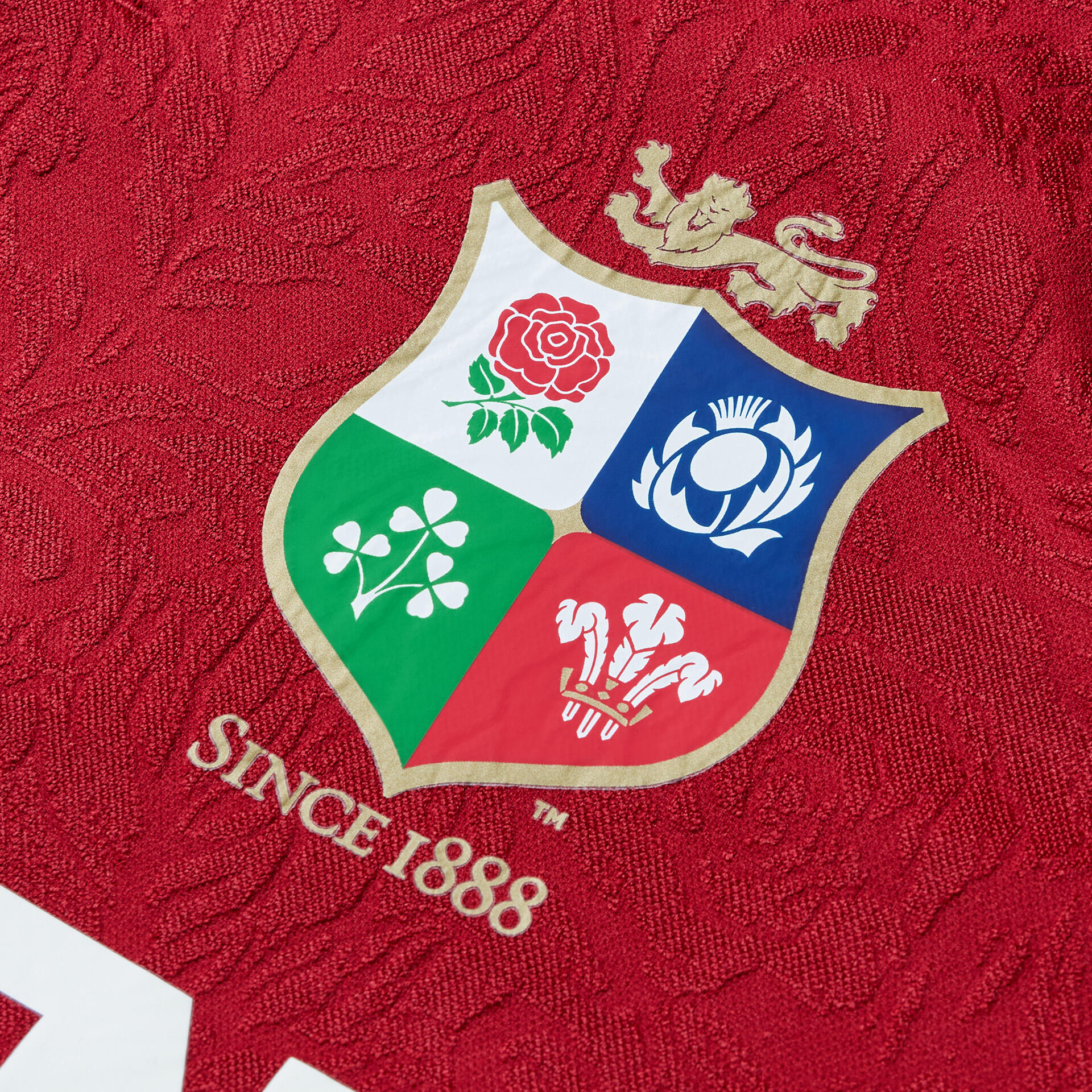 British &amp; Irish Lions 2025 Kids Supporters Rugby Shirt 3/5
