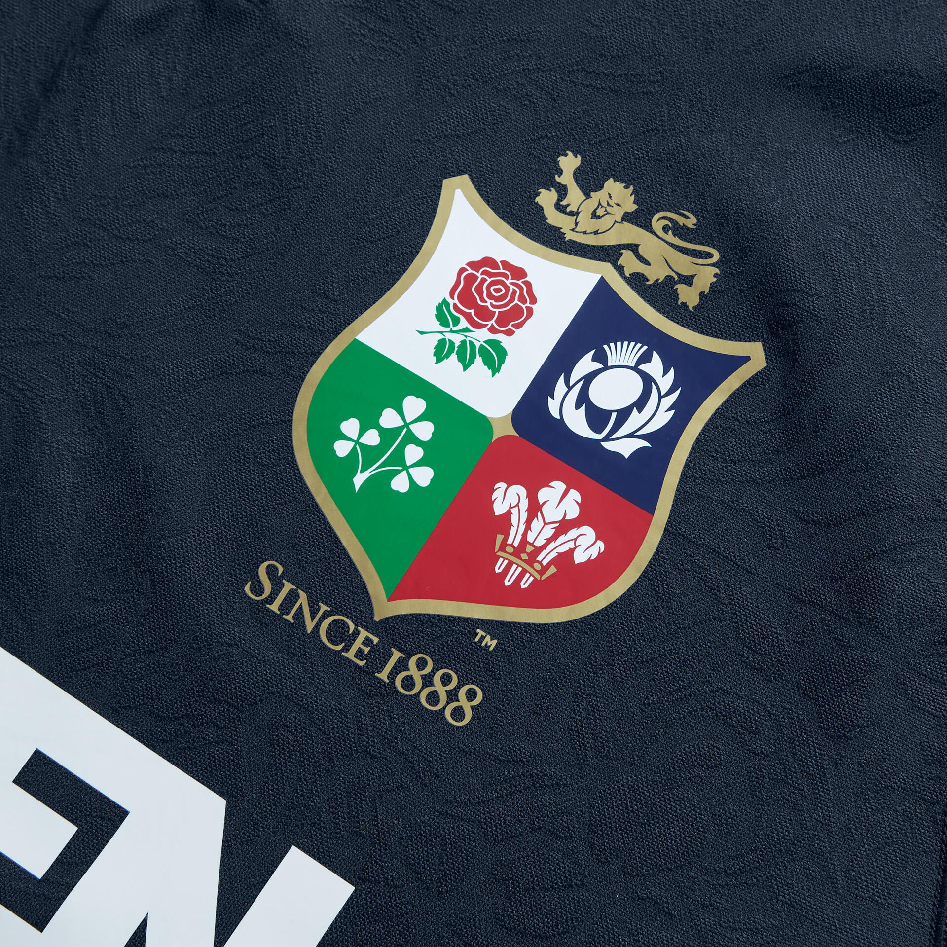 British &amp; Irish Lions 2025 Mens Training Rugby Shirt 3/5
