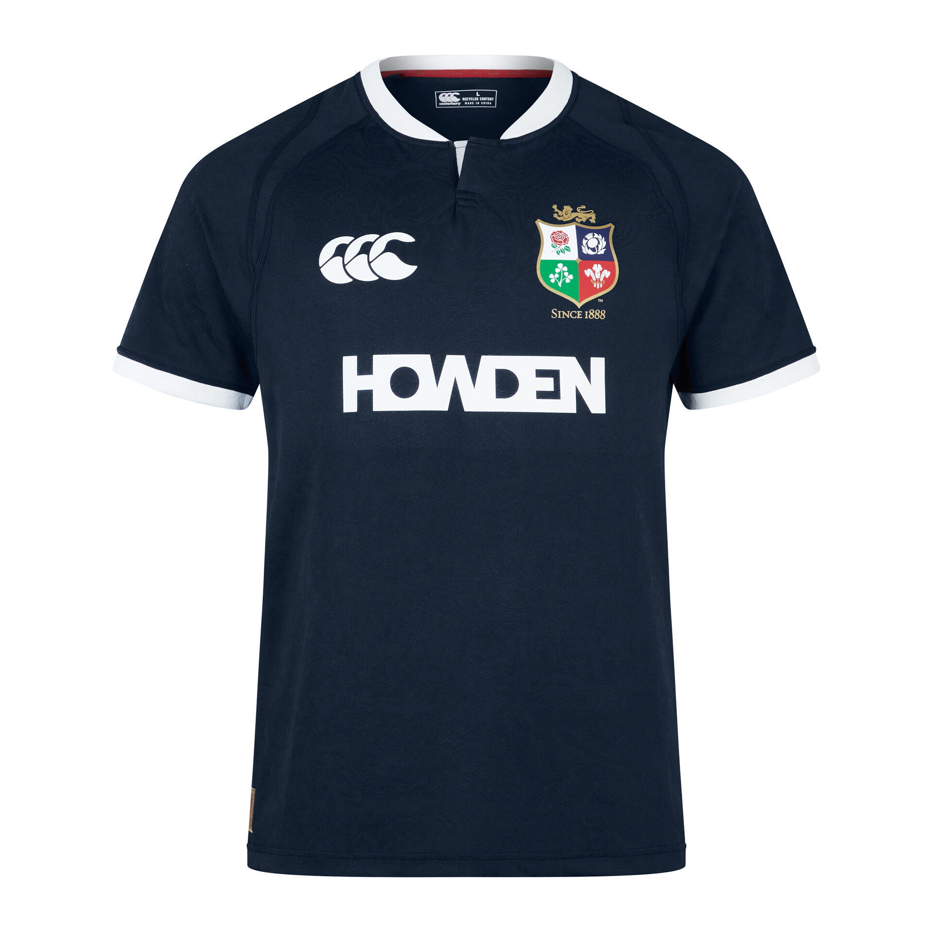 British &amp; Irish Lions 2025 Mens Training Rugby Shirt 1/5