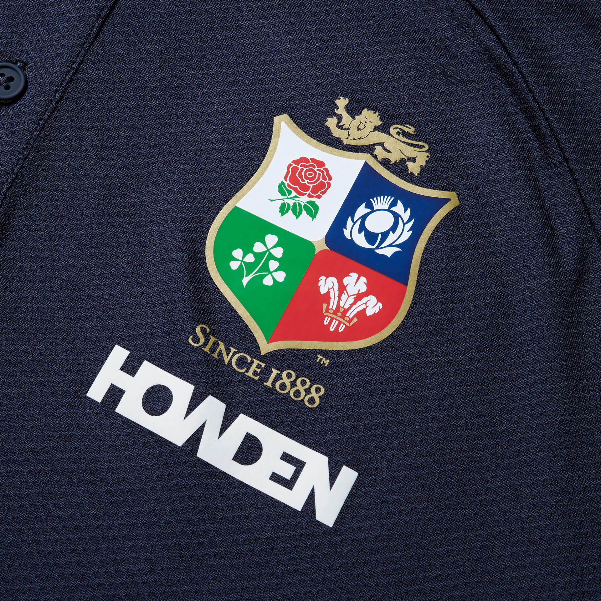 British & Irish Lions 2025 Mens Rugby Poly Polo 3/5