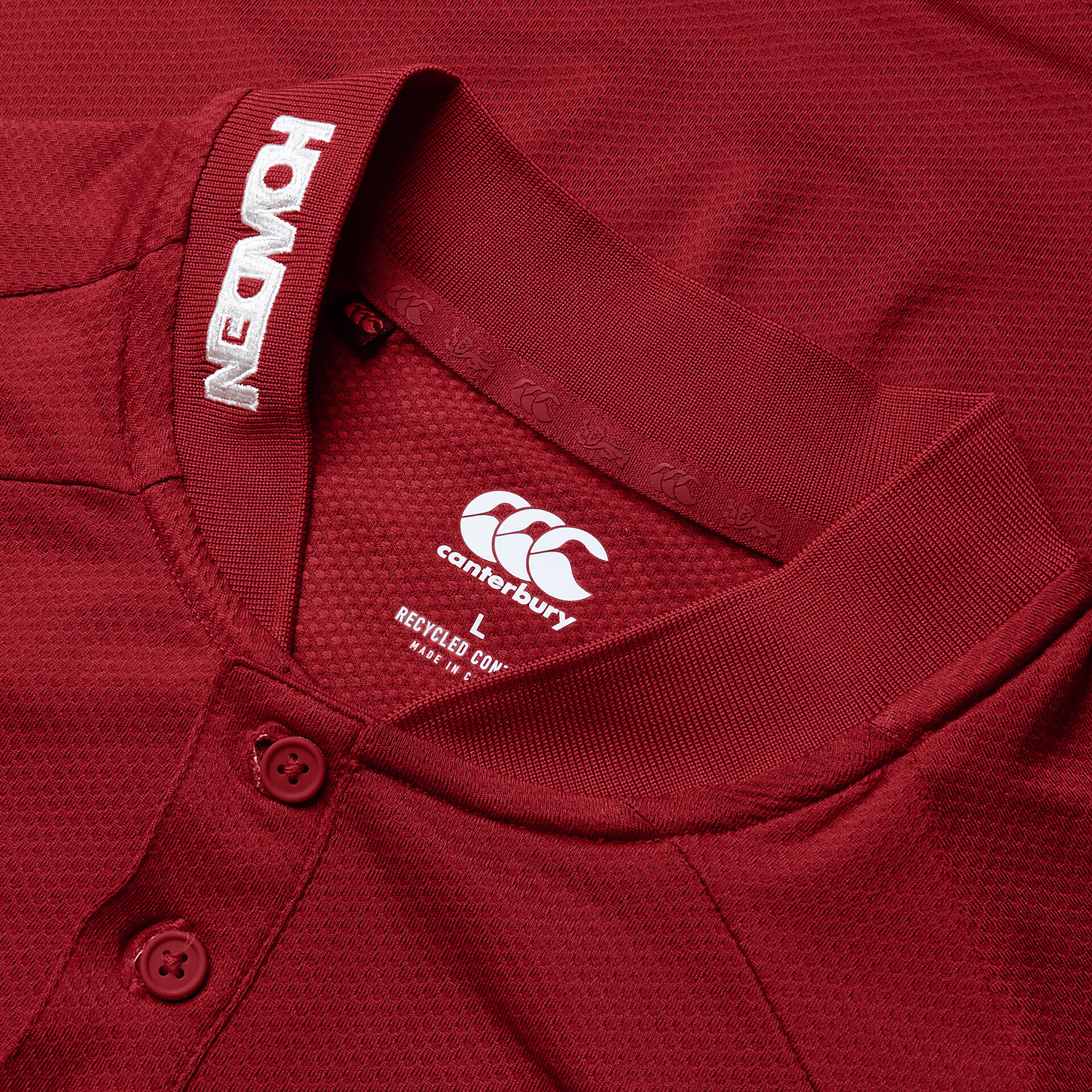 British & Irish Lions 2025 Mens Rugby Poly Polo 5/5