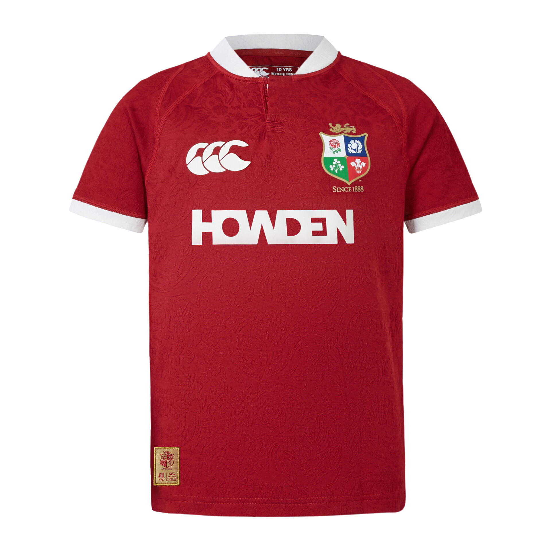 British &amp; Irish Lions 2025 Kids Supporters Rugby Shirt 1/5