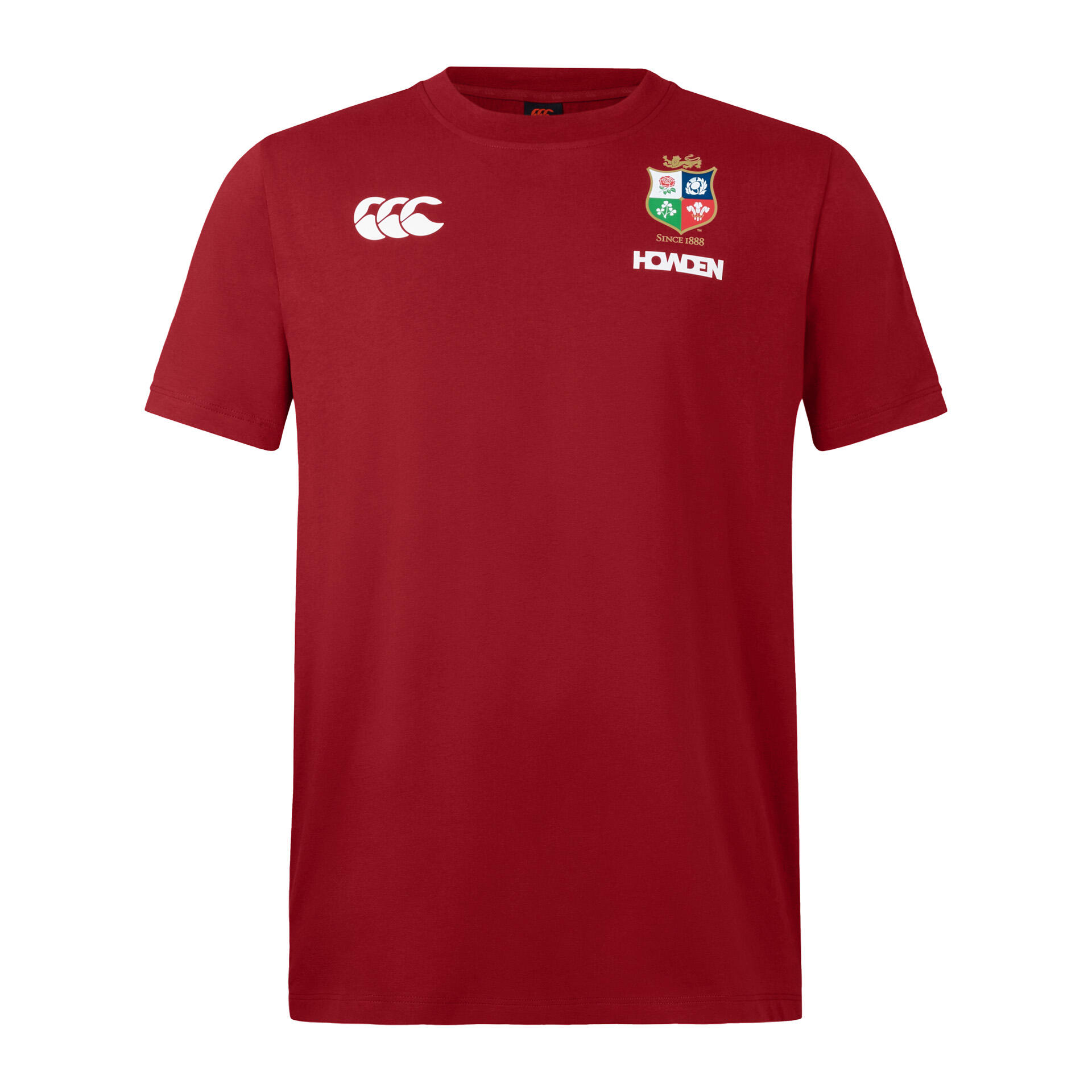 CANTERBURY British & Irish Lions 2025 Mens Cotton Rugby T-Shirt