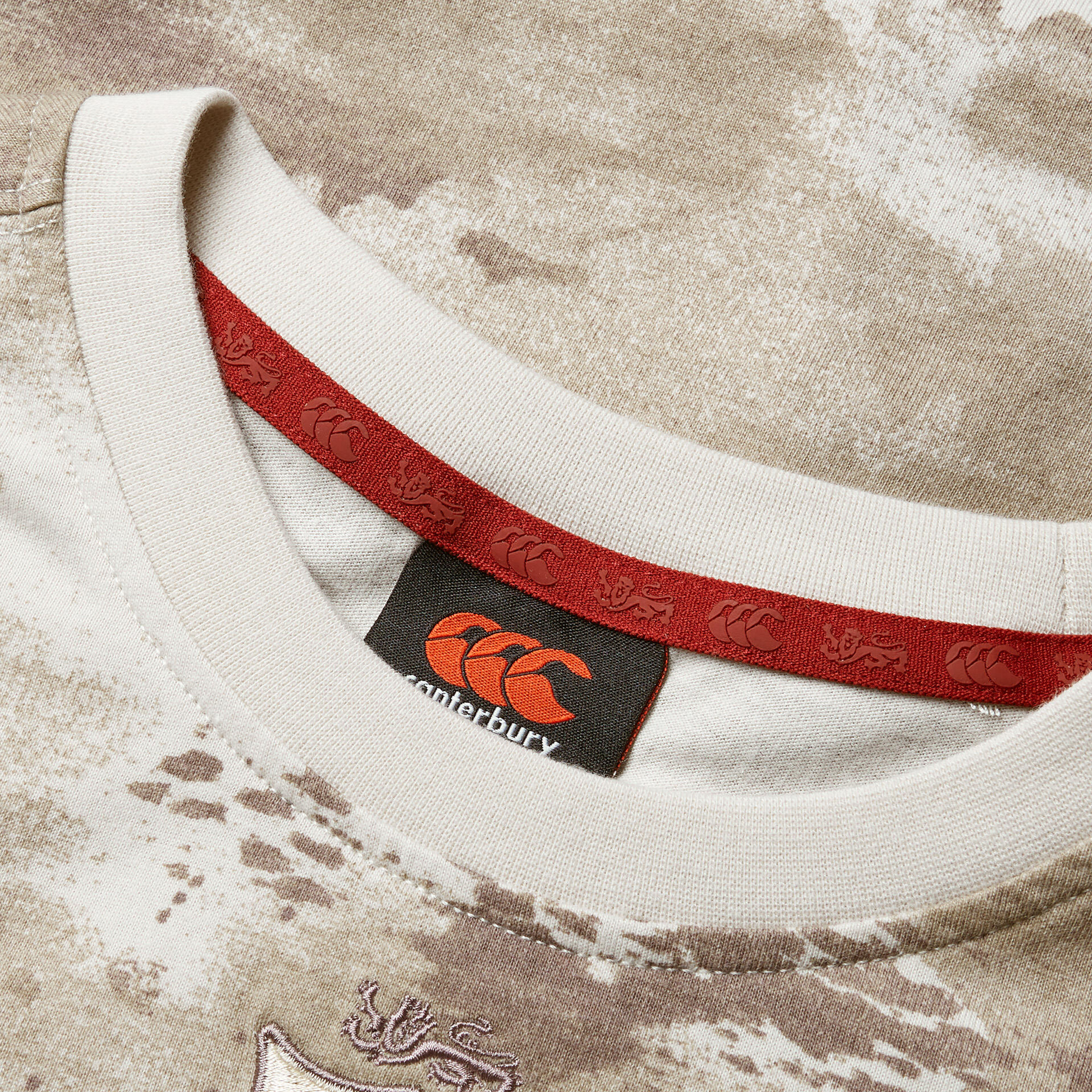 British & Irish Lions 2025 Kids Camo Rugby T-Shirt 5/5