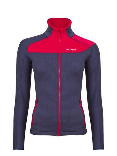 Sweat technique femme High Point Cascade Grid léger respirant 2 poches