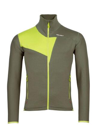 Sweat technique homme High Point Cascade Polartec Power Grid léger, 2 poches