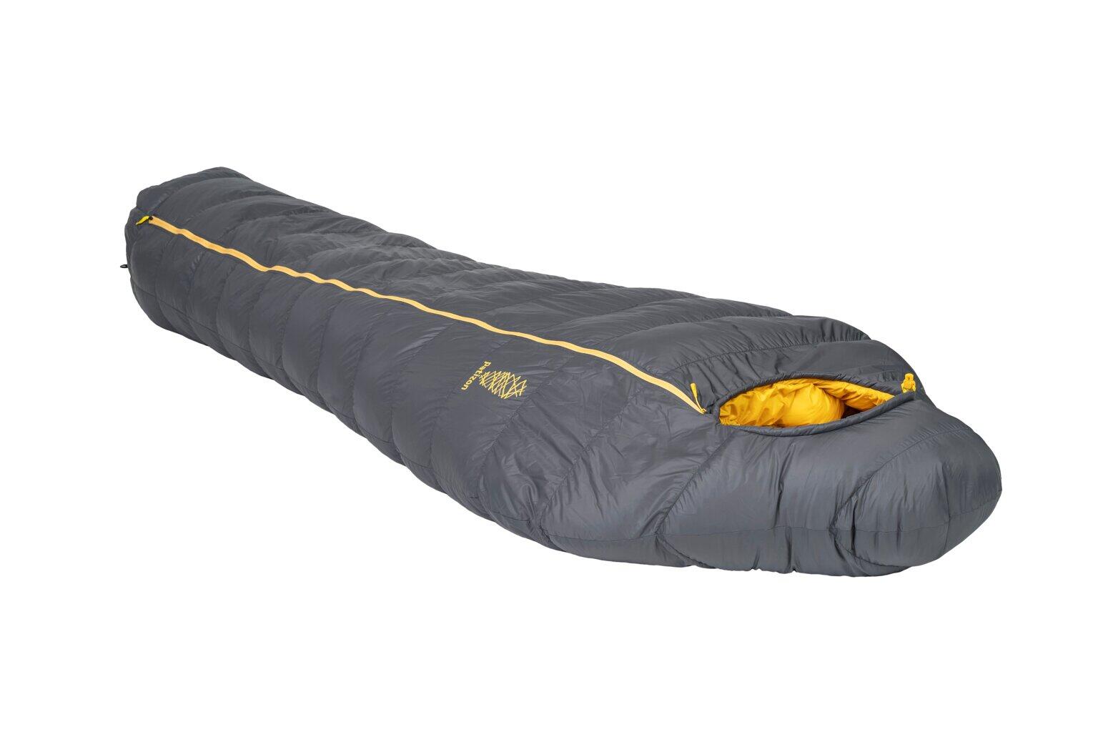 Mummyslaapzak D 590 L Midnight Navy - Fired Brick 200 - Blauw 3/7