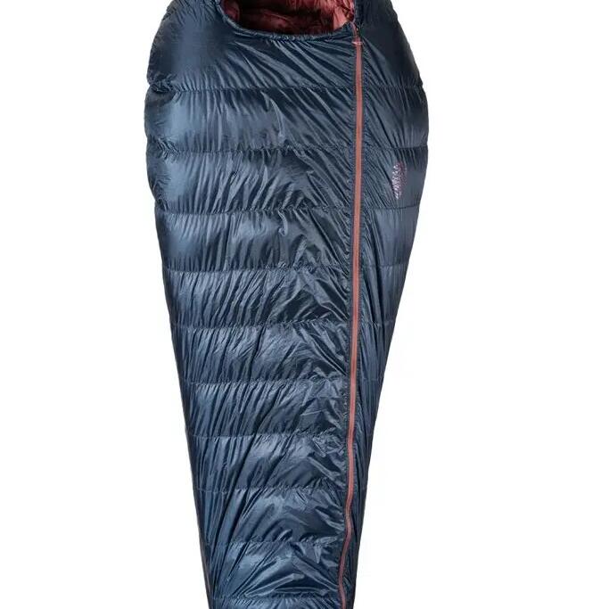 Mummy sleeping bag D 590 L Midnight Navy - Fired Brick 200 - Blue
