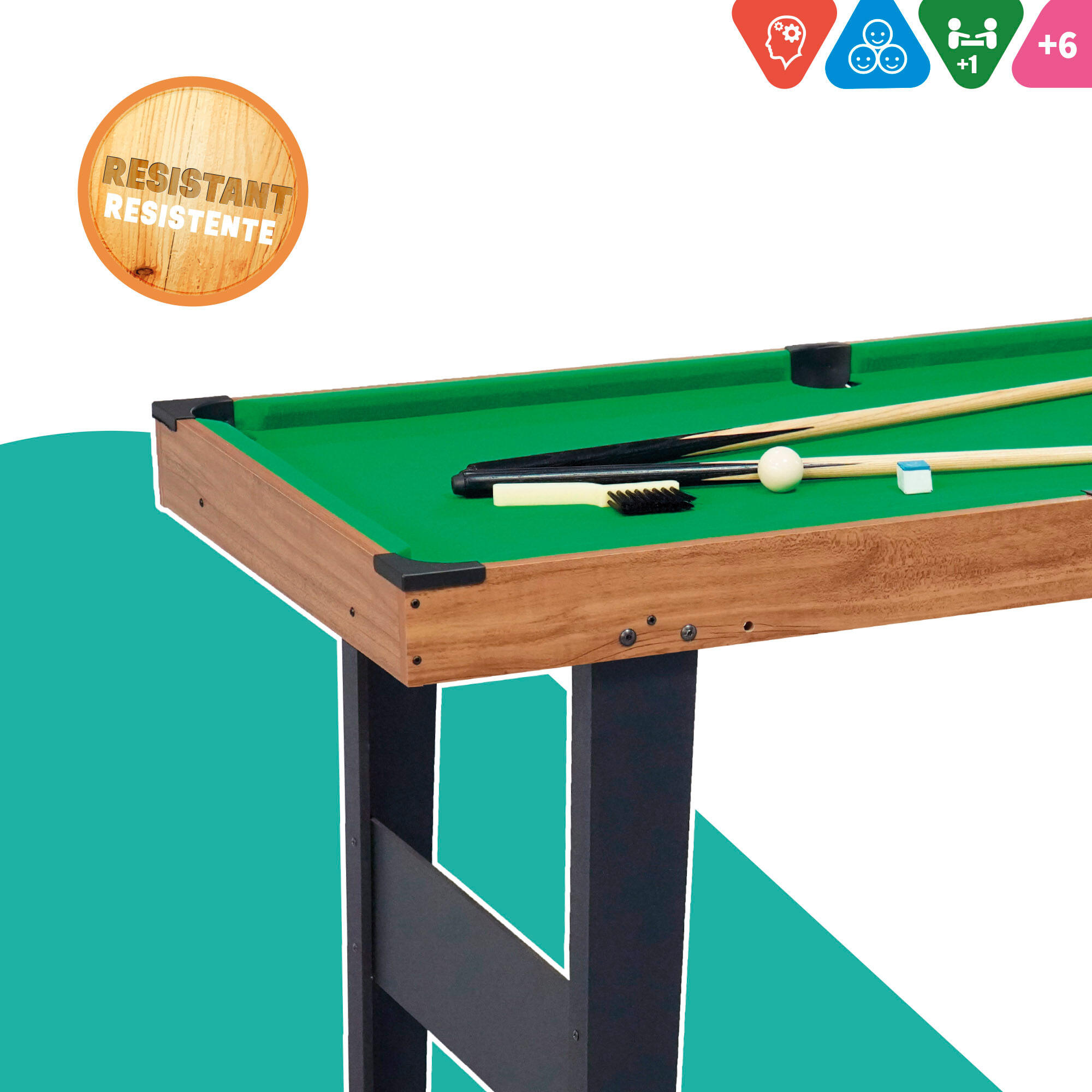 Tavolo da biliardo americano 121x61x78 cm CB Games 2/6