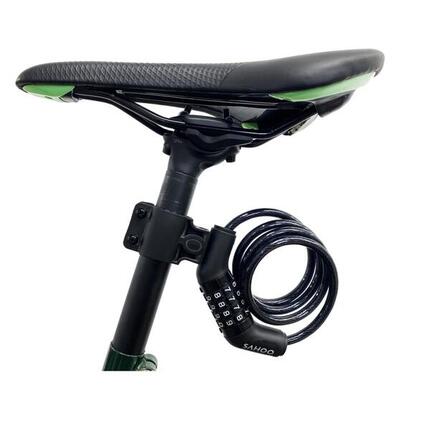 Zapięcie rowerowe 10*1800mm na szyfr