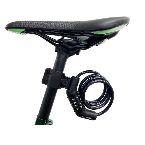 Zapięcie rowerowe 10*1800mm na szyfr