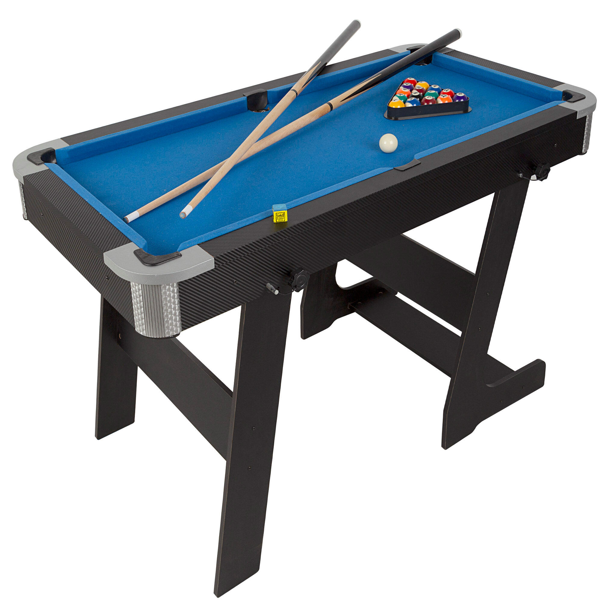 AKTIVE Mesa dobrável de bilhar e ténis de mesa 120x61x73 cm CB Games