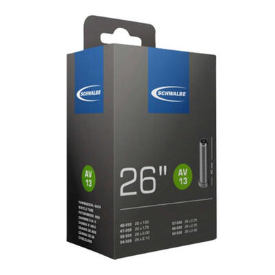 Schwalbe Fahrradschlauch AV19-40, 40-62/622, 27,5"/28"/29