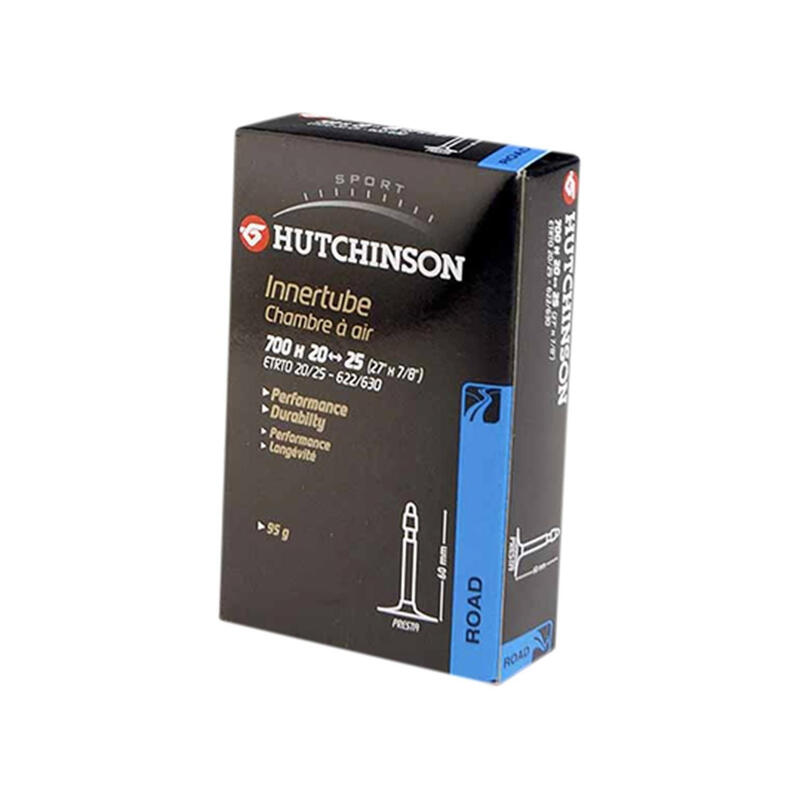 CHAMBRE AIR ROUTE 700X20/25 VP HUTCHINSON VALVE 60MM - 3248382045128