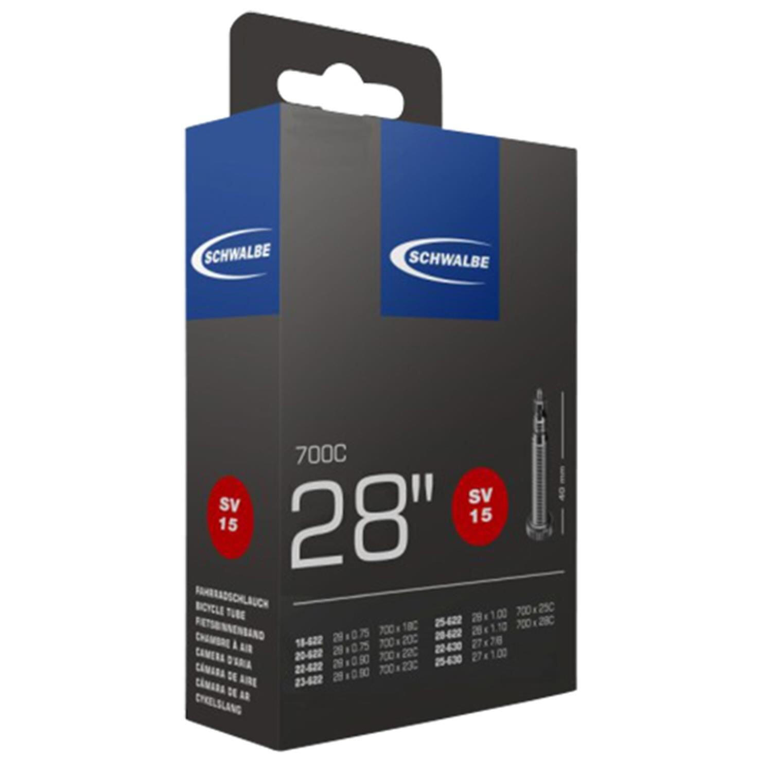 SCHWALBE Schwalbe Binnenband 27-28 Inch met FV 60 mm Ventiel