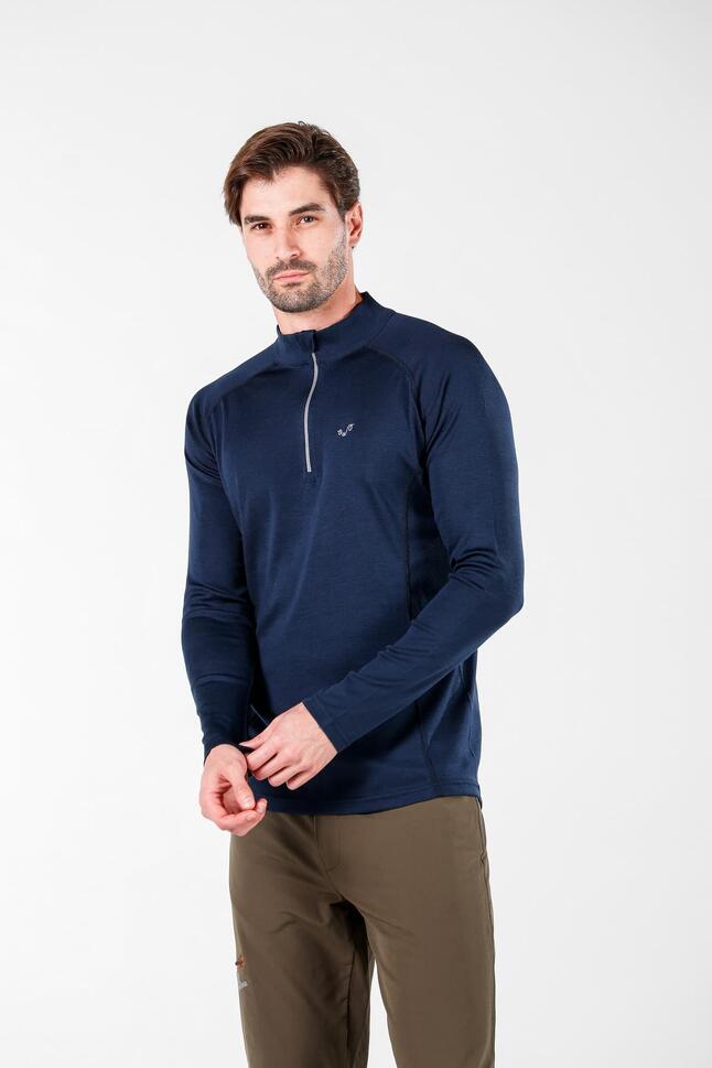Bluza turystyczna męska Woolona Astro 100% Merino