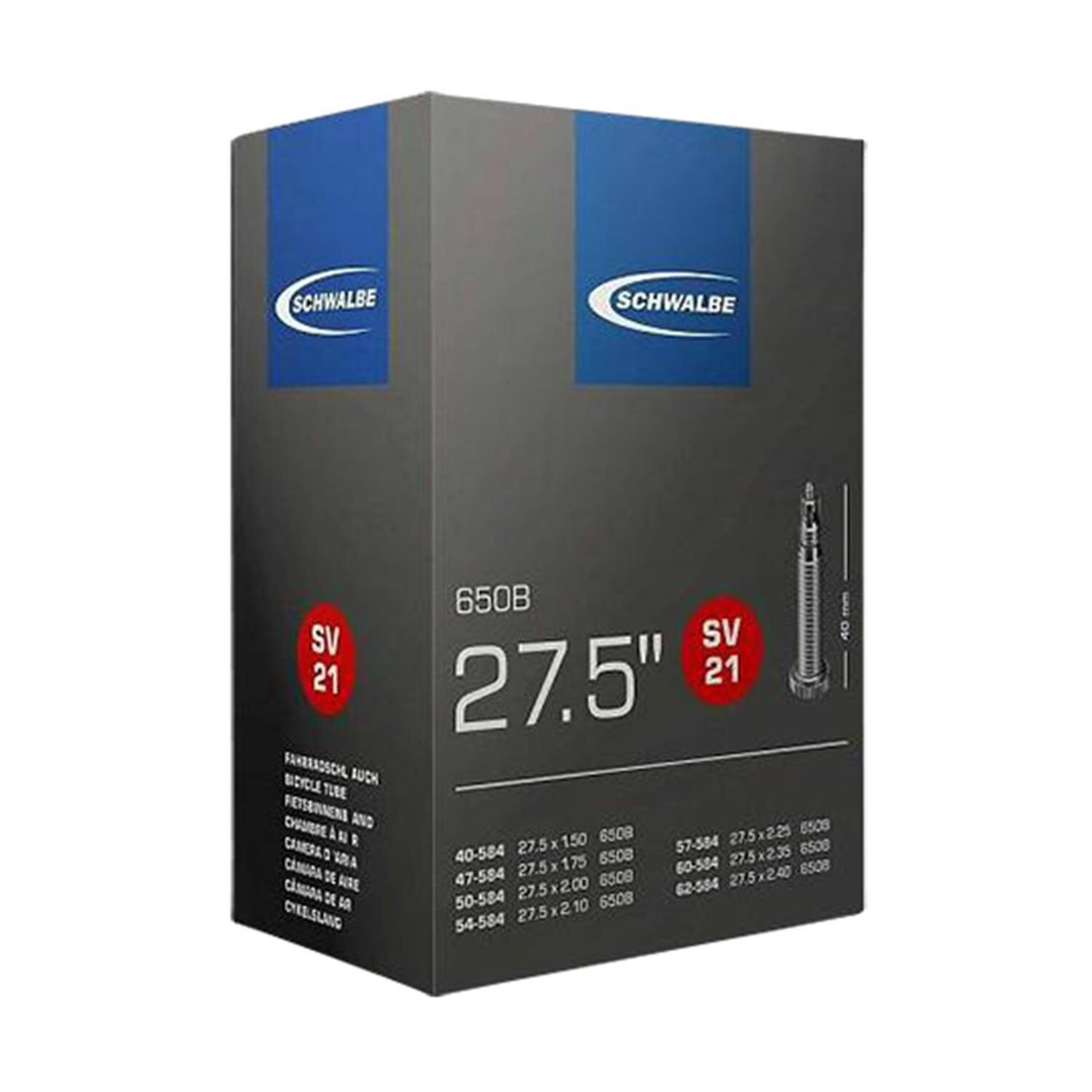 Schwalbe - Chambre A Air Velo 27.5 X 1.50-2.35 Schwalbe Vp - 4026495743754 - Chambre À Air - Taille Unique - Decathlon