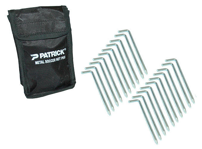 Patrick Metal Soccer Net Pegs - Pack Of 20