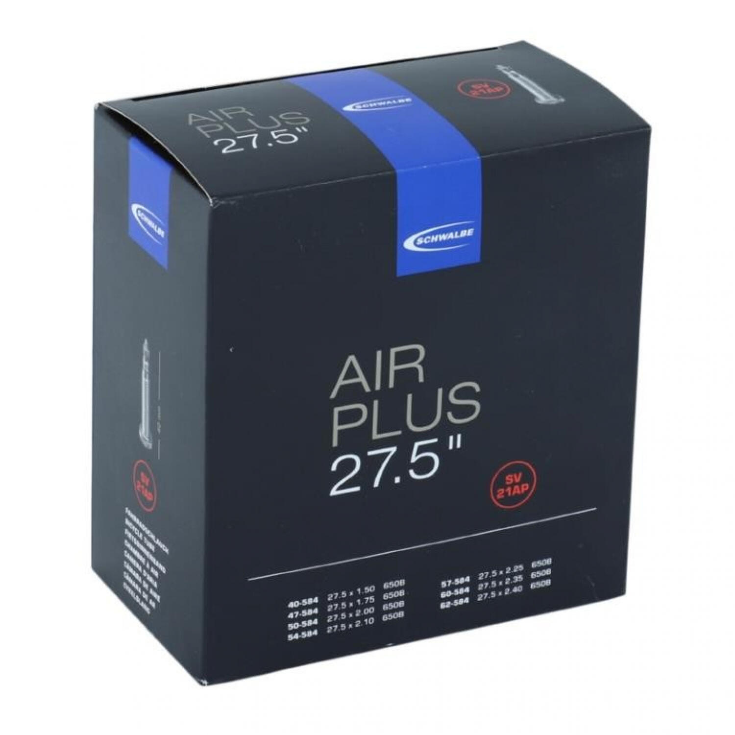 Dętka Sv21Ap Air Plus 27.5"  / 40/62-584 - Zawór 40Mm