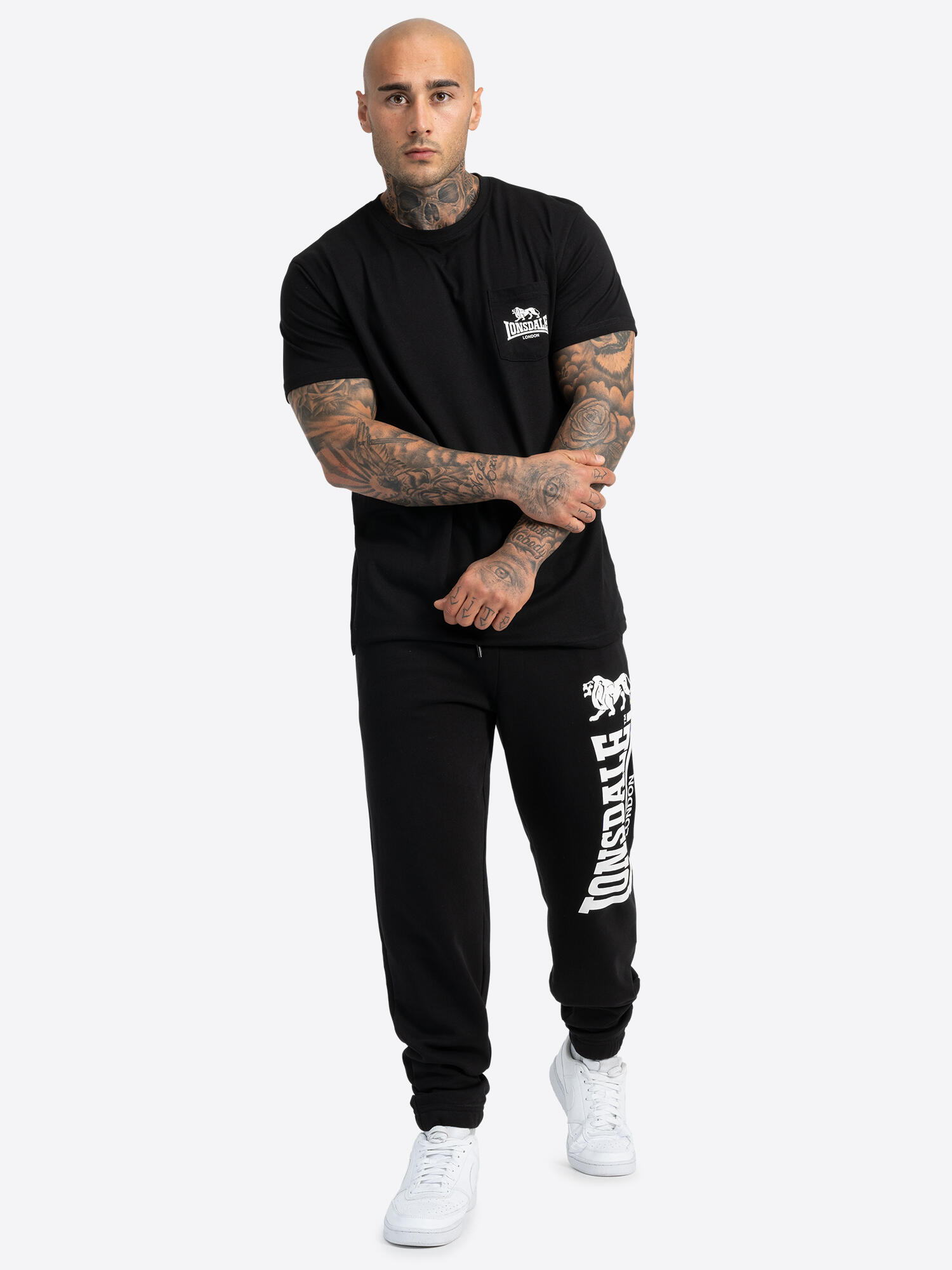 Pantaloni running Lonsdale Ockle 4/6