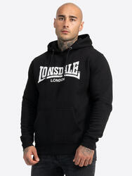 Sweatshirts polaires pour homme Lonsdale Wolterton Noir