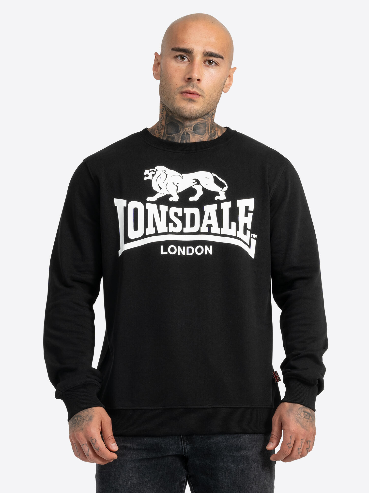 LONSDALE Felpa con scollo rotondo Lonsdale Go Sport