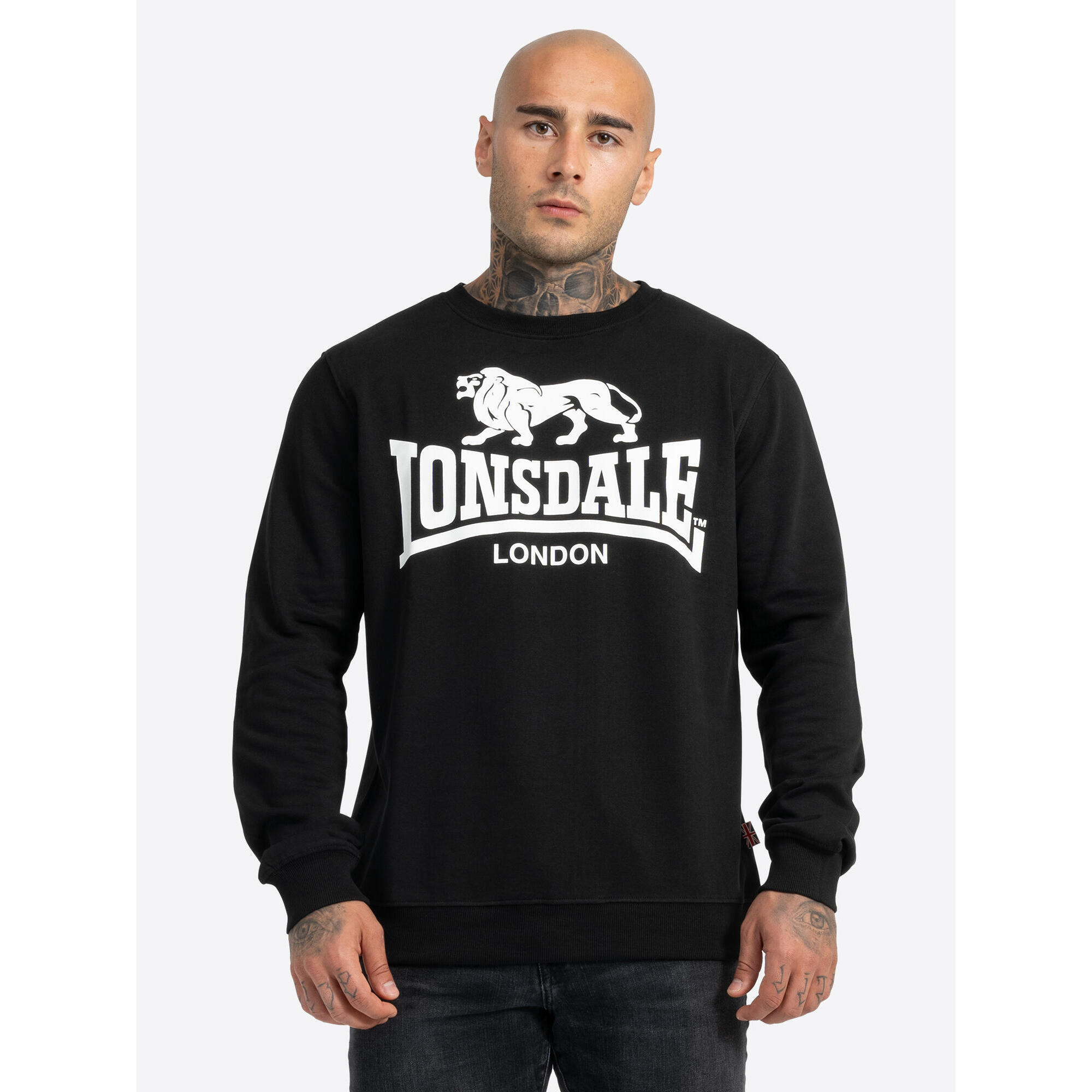 Bluza z okrągłym dekoltem Lonsdale Go Sport