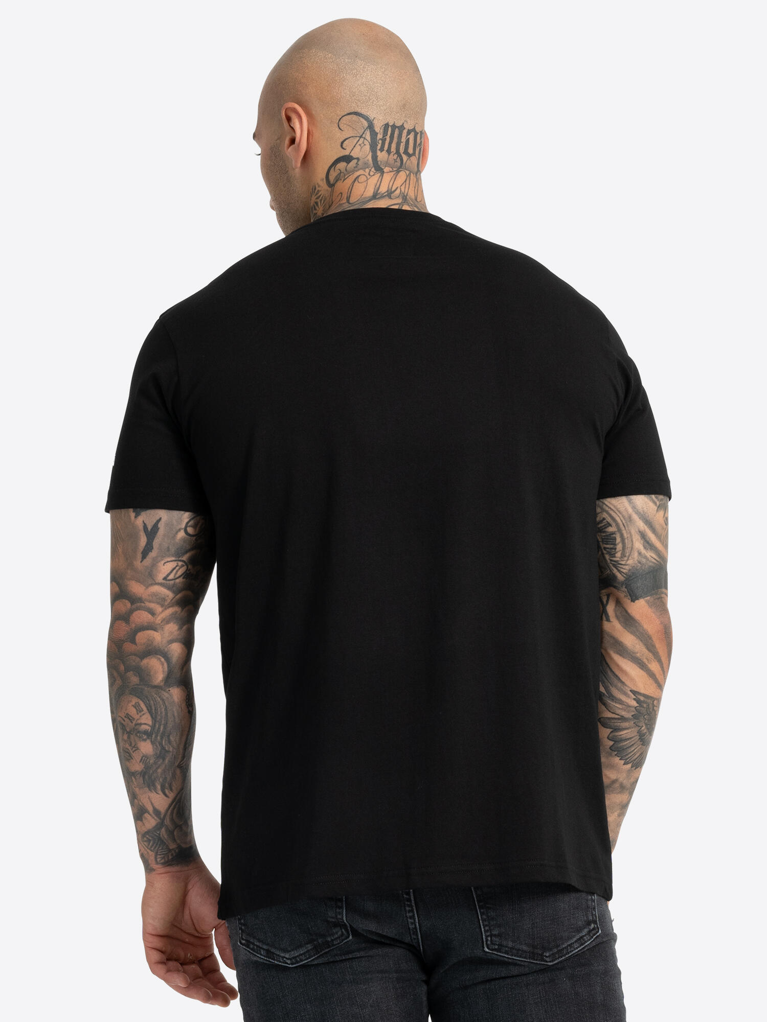 LONSDALE Heren-T-shirt, regular fit dubbelpak BYLCHAU 4/7